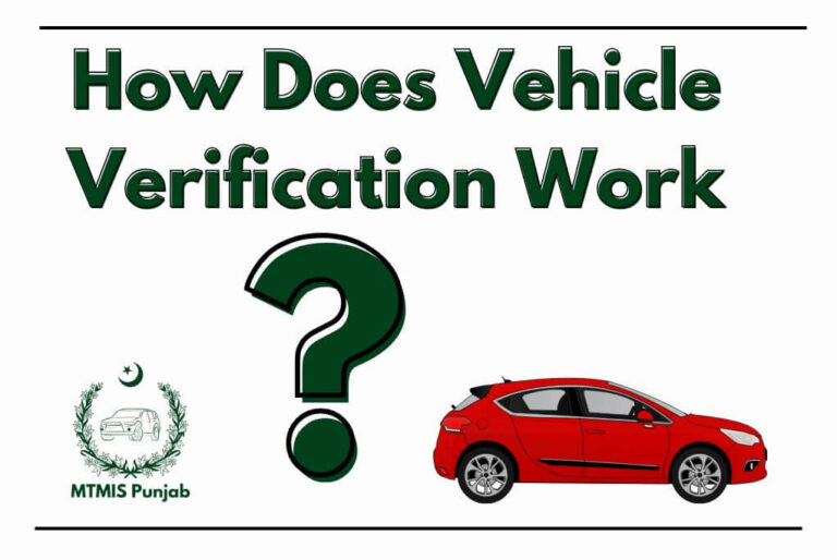How Does Vehicle Verification Work